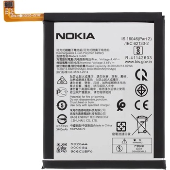 Image 1 of Nokia LC-620 Оригинална Батерия за Nokia 6.2/7.2 TA-1198 TA-1200 TA-1196