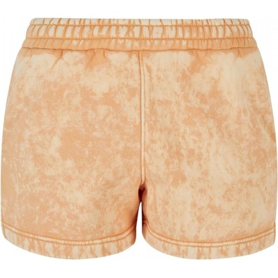 Ladies Towel Washed Sweat Shorts paleorange