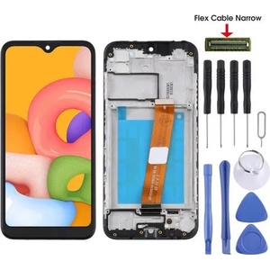 Samsung LCD Дисплей и Тъч Скрийн с Рамка за Samsung Galaxy A01