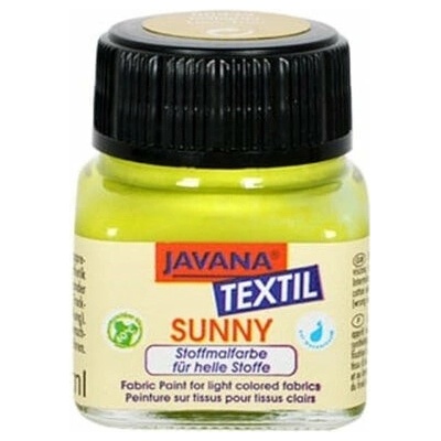 Kreul Javana farba na svetlý textil 20 ml žltozelená