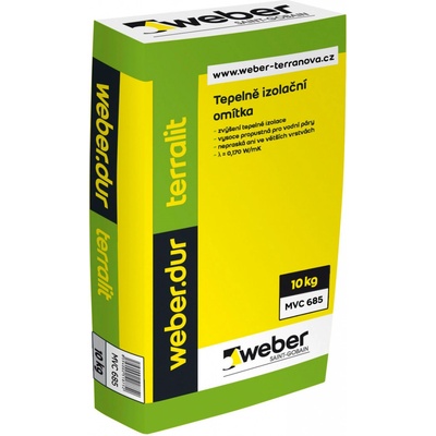 Weber Izolační jádrová omítka Weberdur terralit 10 kg – Zbozi.Blesk.cz