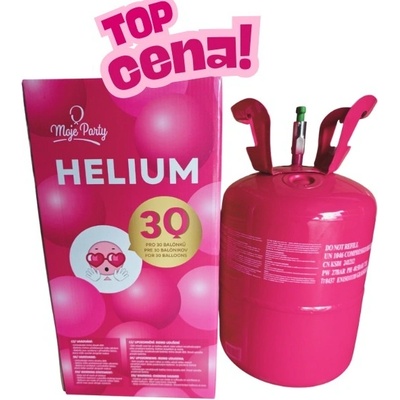 MojeParty.cz s.r.o. Helium na 30 balonků MojeParty – Zboží Dáma