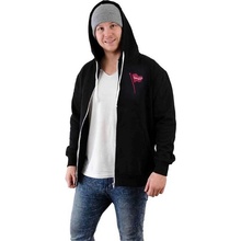 Snowbitch Flag Zip Black
