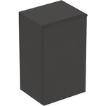 Geberit Стенен шкаф Geberit Smyle Square, среден размер, тъмносив лава, 1 врата, десен ограничител, 36 см (500.359.JK.1)