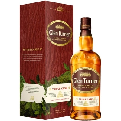 Glen Turner Triple Cask - малцово шотландско уиски 700ml