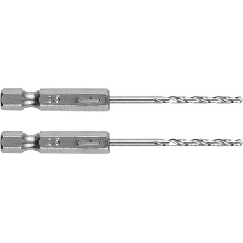 GRAPHITE Шестостенни свредла за метал 2, 5 mm, 2 бр. 54T701 (54T701)