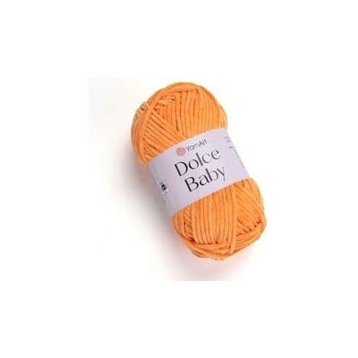 YarnArt Dolce Baby 852 - oranžová