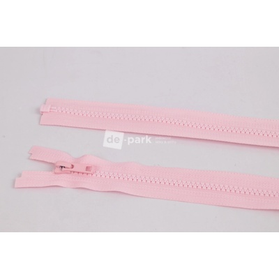 de-park Zip YKK - 75cm - dělitelný - světle růžová - 331