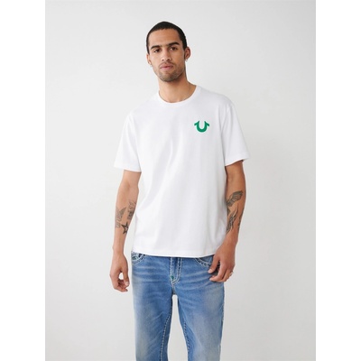 True Religion Тениска True Religion True Heritage Tee Sn99 - Optic White
