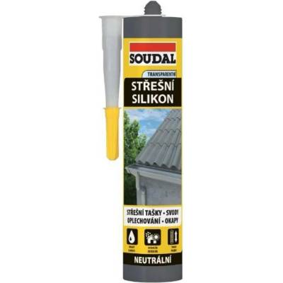 Soudal střešní silikon 280 ml transparentní