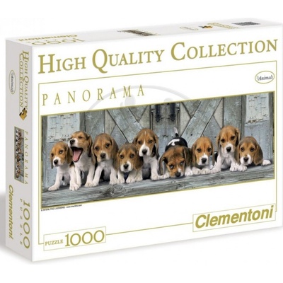 Clementoni psi Bíglové 39076 1000 dílků