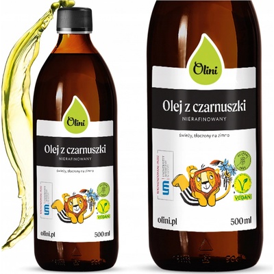Olini Olej z černého kmínu 0,5 l