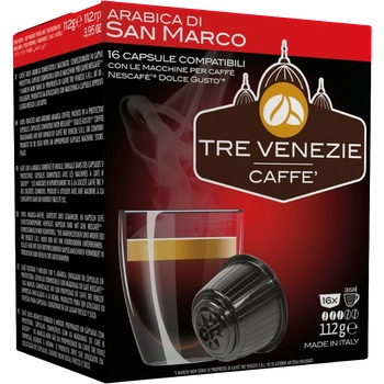 Кафе капсули Tre Venecia San Marco Arabica, 16бр. Dolce Gusto