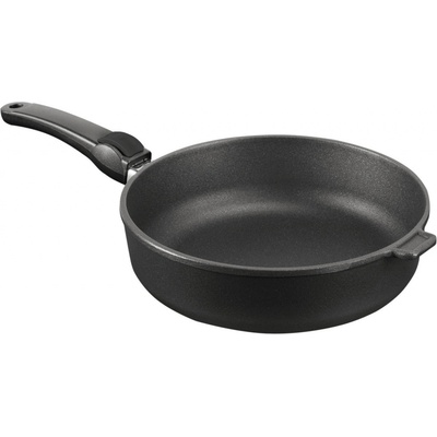 SKK Profesionální titanová pánev hluboká Titanium Durit Indukce odnímatelná ručka 26 cm