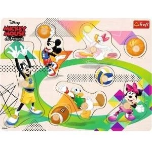 Trefl Wooden medium puzzle - Mickey & Friends TREFL