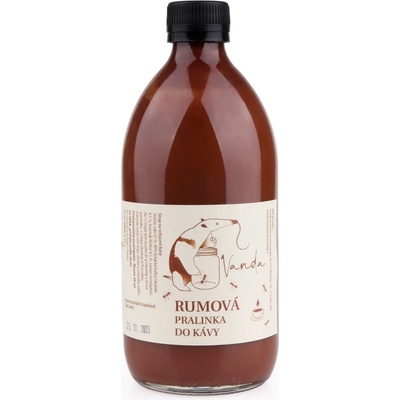 Vanda sirup do kávy Kardamom & růže 540 ml