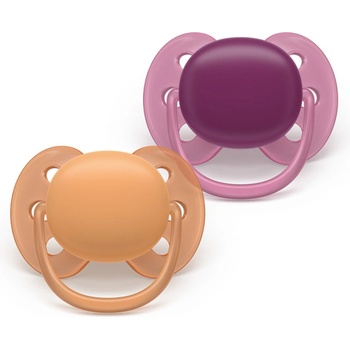 Philips Залъгалки Philips Avent Ultra Soft 18м+ лилав/оранж (Ultra Soft)