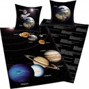 Herding obliečky Slnečná sústava bavlna 140x200 70x90