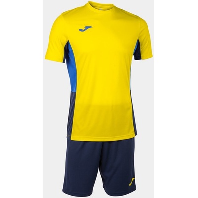 Joma Danubio II sportovní set yellow navy royal žlutá
