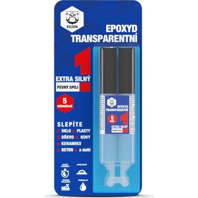 Killich lepidlo BULDOG EPOXYD TRANSPARENTNÍ 28g (5min.)