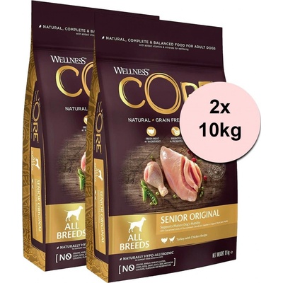 Wellness Core Dog Senior Original Turkey & Chicken 10 kg
