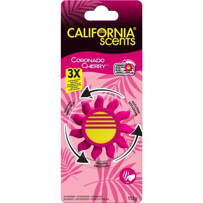 California Scents Vent Stick Coronado Cherry 4 ks