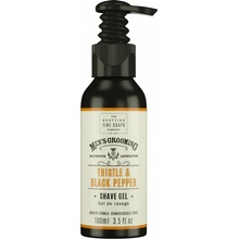 Scottish Fine Soaps Men´s Grooming Thistle & Black Pepper gel na holení 100 ml