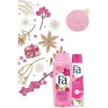 Fa Magic Oil Pink Jasmine sprchový gel 250 ml + deodorant sprej 150 ml dárková sada