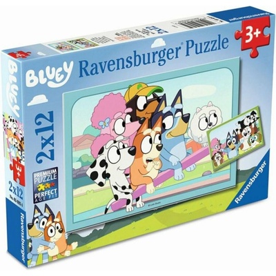Ravensburger Bluey na ihrisku 2x12 dielov