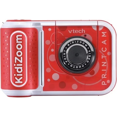 VTech Интерактивен детски фотоапарат Vtech - За моментни снимки, червен (на английски език) (V549183)