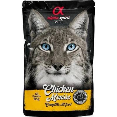Alpha Spirit Cat Chicken Mousse 85 g