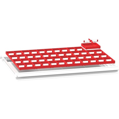 Polak Plastové delenie zásuviek ZG 54 x 36D 5436PK75