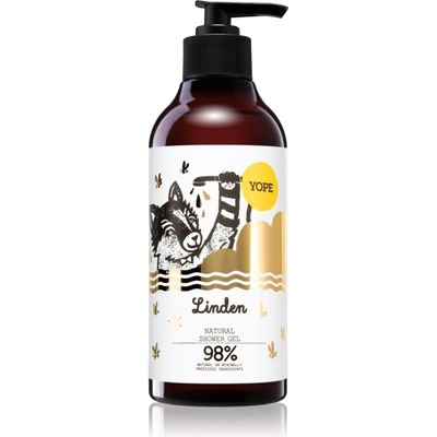 Yope Linden pečující sprchový gel 400 ml