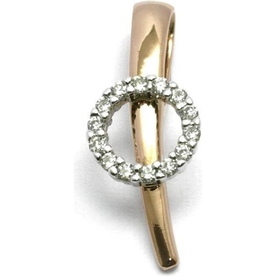 OPTIMA DIAMANT prívesok AU 585/000 prírodný Diamant 0,87gr JO2267605