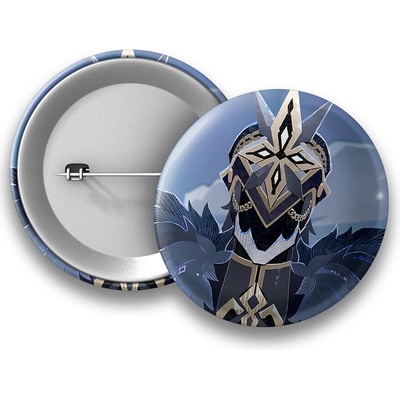 Genshin Impact placka Capitano 50 mm