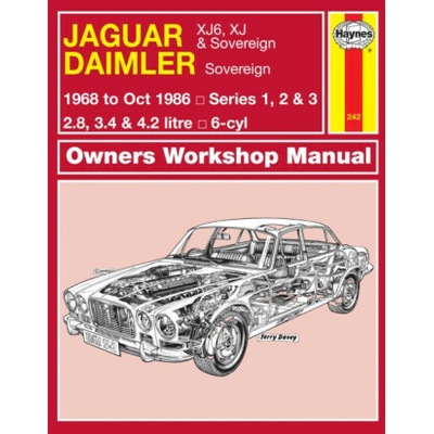 Jaguar XJ6, XJ & Sovereign; Daimler Sovereign (68 - Oct 86) Haynes Repair Manual - Haynes Publishing