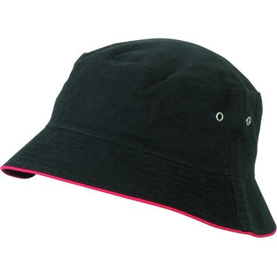Fisherman Piping Hat For Kids MB013 černá/červená
