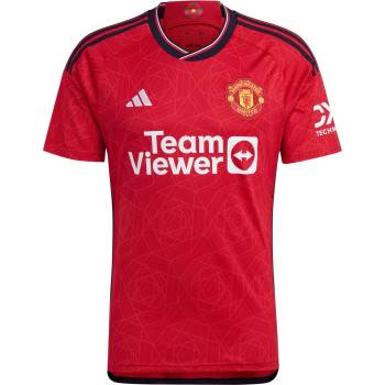 adidas Футболна фланелка Adidas Manchester United Home Shirt 2023 2024 Adults - Team Red