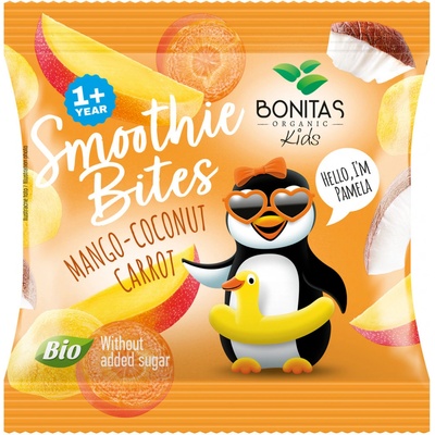 BONITAS BIO smoothie kúsky z lyofilizovaného manga, mrkvy a kokosu 10 g