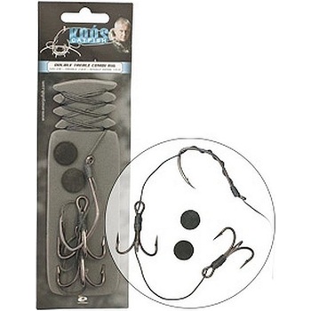 KOÓS Nadväzec dvojitý s trojháčikmi Combi veľ. 8/0