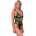 NEBBIA Бански костюм Nebbia One-Colour swimsuit - Multicolor (Jungle Green)