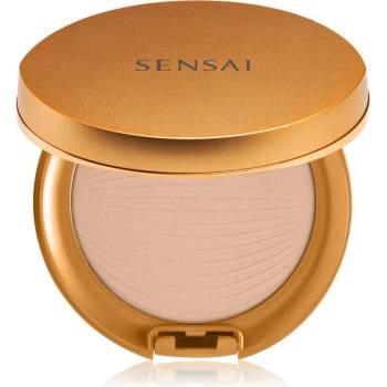 Sensai Silky Bronze Natural Veil Compact компактна пудра за освежаване и изглаждане на кожата цвят SC02 Natural 8, 5 гр