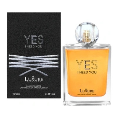 Luxure yes ajneed you toaletná voda pánska 100 ml