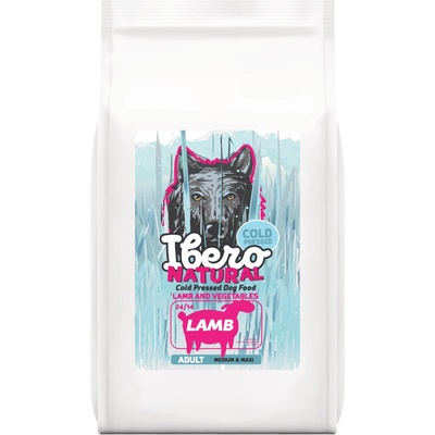 Ibero Cold Press Dog Medium & Maxi Adult Lamb 12 + 3 kg