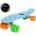 Sportmann Светлосин скейтборд Penny Mad Cruiser Original