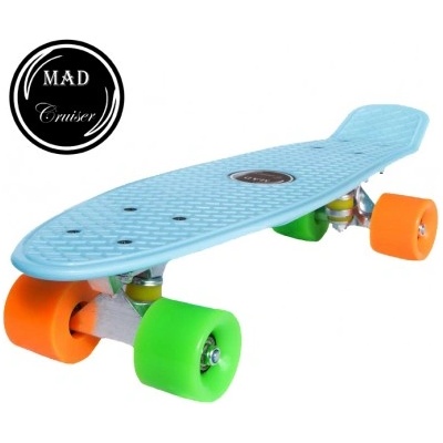 Sportmann Светлосин скейтборд Penny Mad Cruiser Original