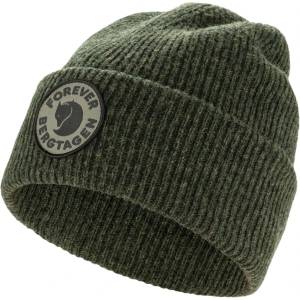 Fjällräven Зимна шапка (beanie) Fjällräven Bergtagen Forever Wool Beanie - Deep Forest - размер One Size (904-5453-0411)