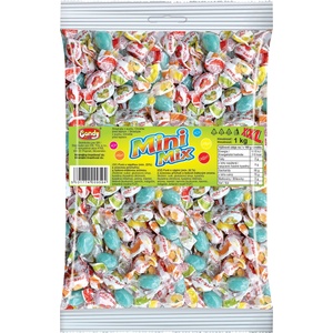 Candy Mini Mix XXL плодови бонбони furé 1 кг