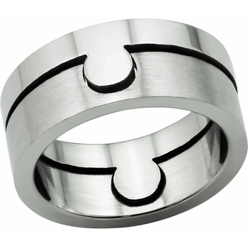 Image 1 of Bijutanki Двоен Пръстен от Медицинска Стомана