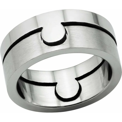 Bijutanki Двоен Пръстен от Медицинска Стомана